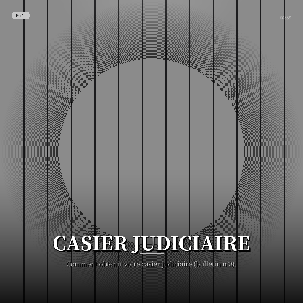 Casier Judiciaire