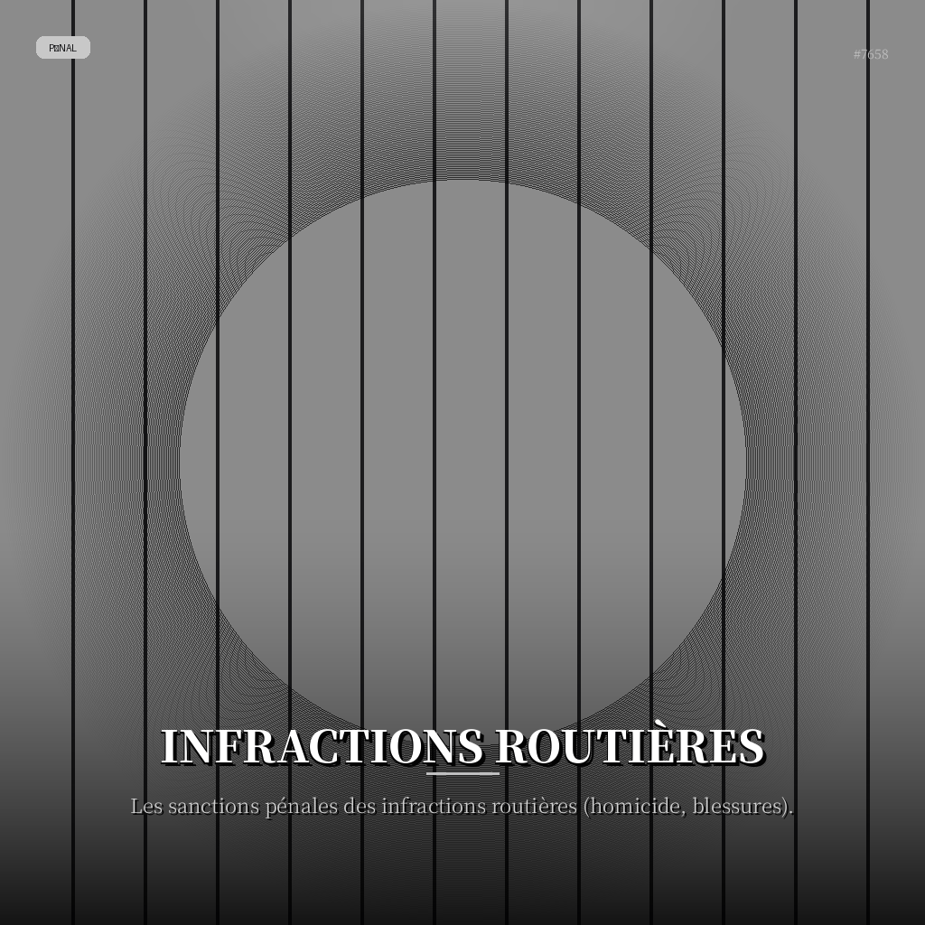 Infractions Routières