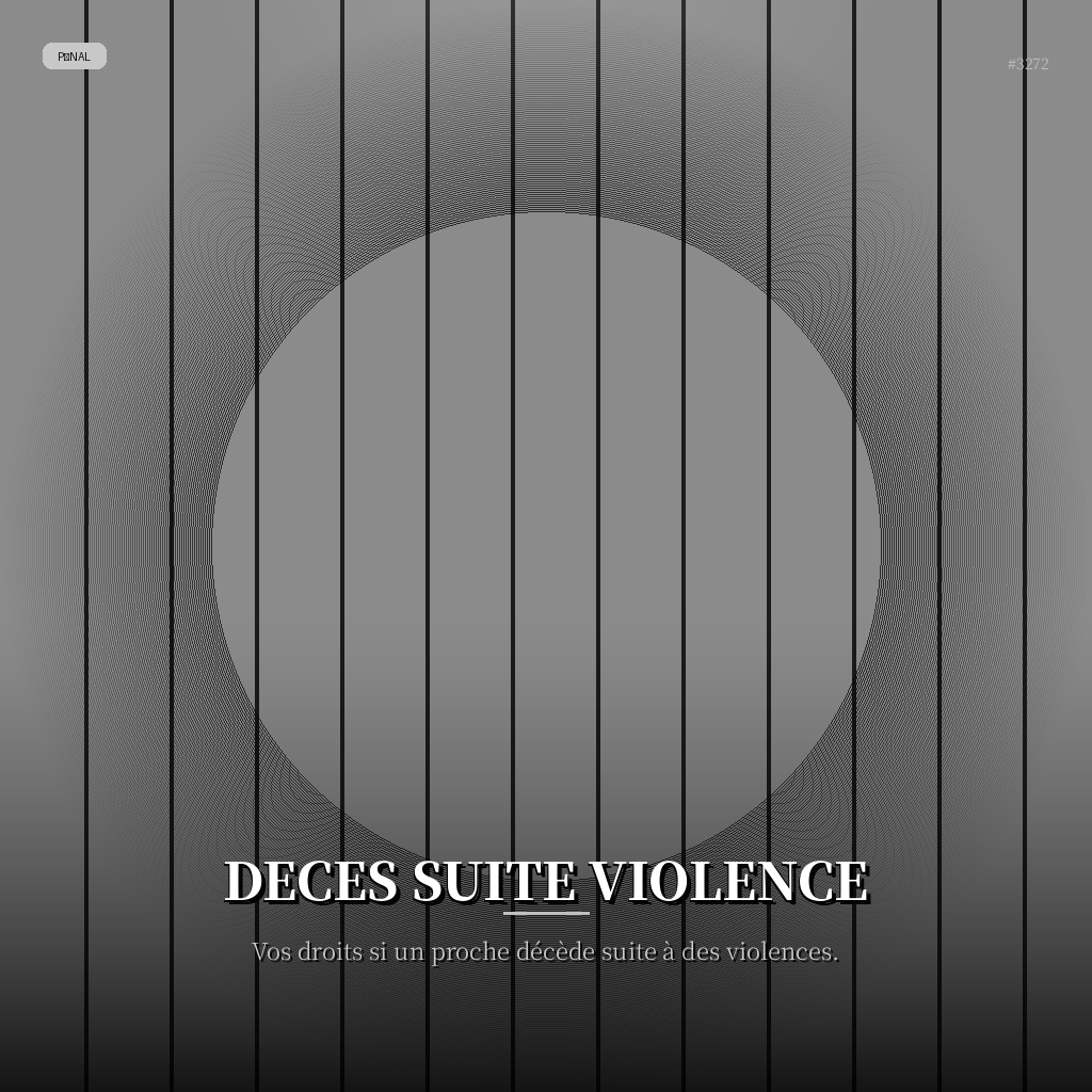 Deces Suite Violence
