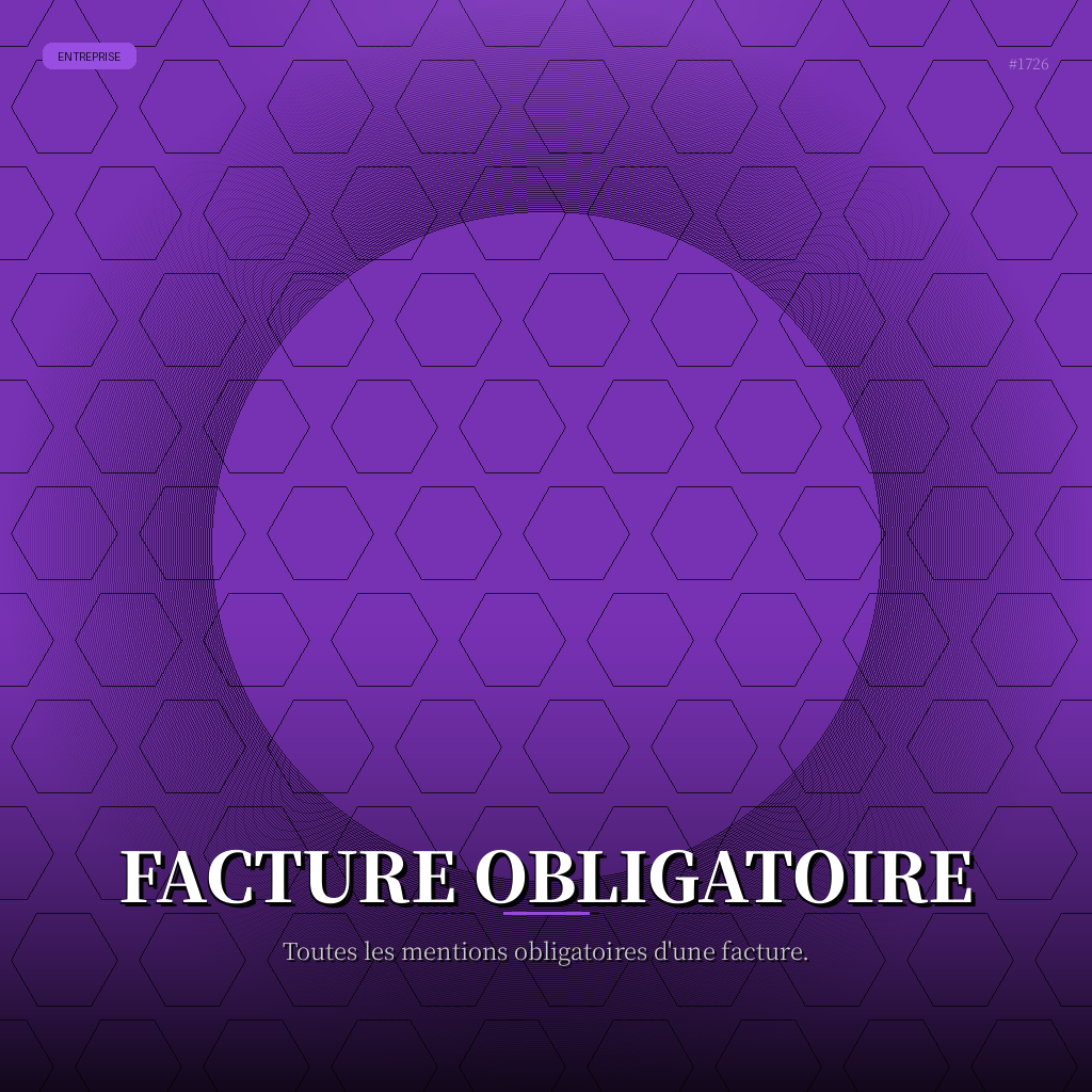 Facture Obligatoire