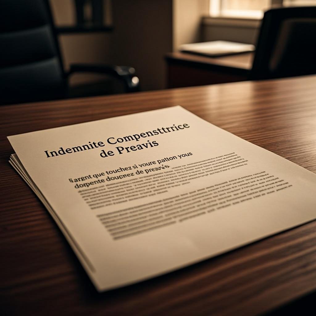 Indemnite Compensatrice de Preavis