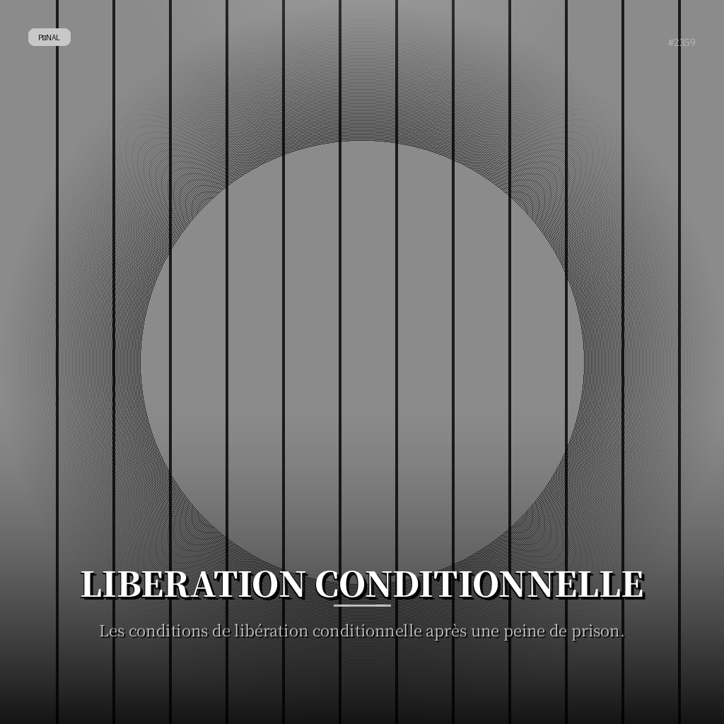 Liberation Conditionnelle
